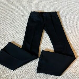 Black Fidelity boot-cut jeans